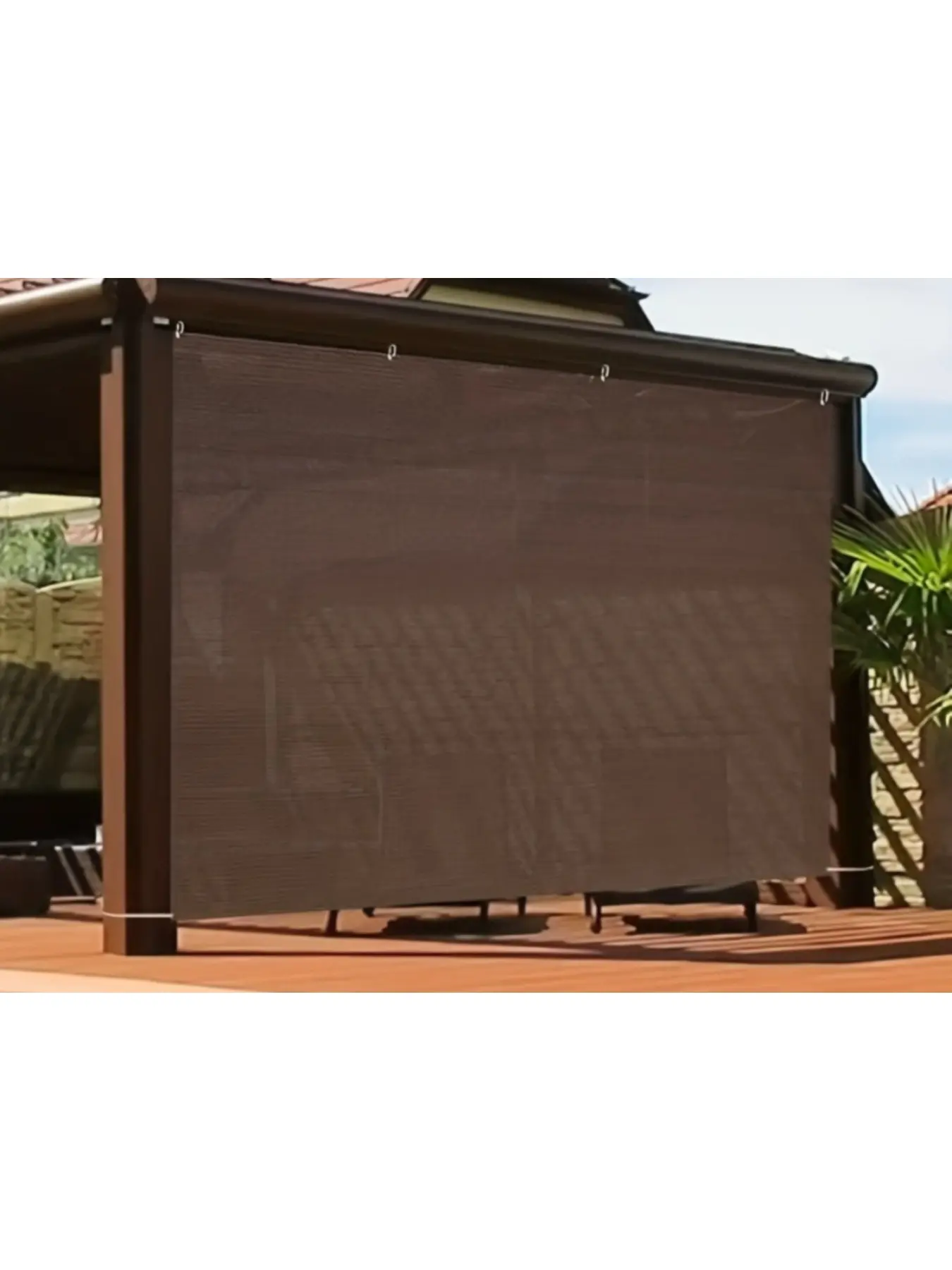 Durable 80% Privacy & Sun Protection Shade Cloth with Grommets - Ideal for Gardens, Patios, Greenhouses, Breathable Fabric, Patio Canopy, Outdoor Shade Canopy, Outdoor Patio Sunshade, Backyard Canopy, Outdoor Sun Shades For Patio, Sunshades For Patio