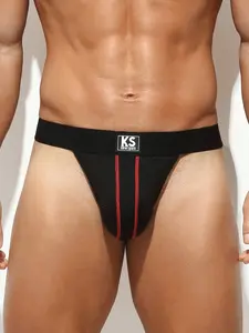 1pcs Men's Mesh Low Waist Sports Underwear, Breathable Plain Pattern, Sexy Fitness Pants, Summer Casual Wear, Slim-Fitting Design