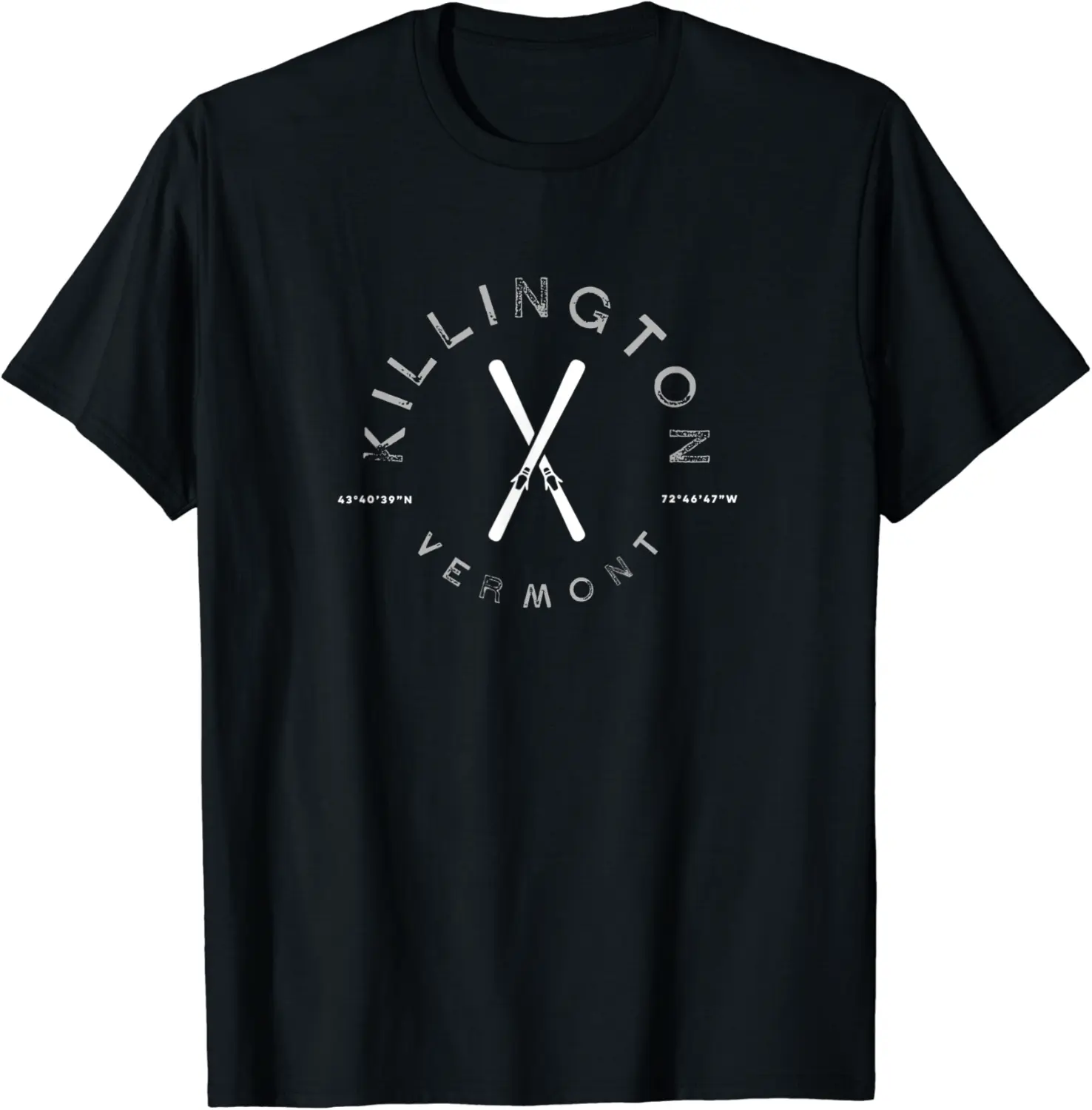 Killington Vermont Ski Retro Vintage Graphic T-Shirt - Griseldatu Shop 39B09NT76D38