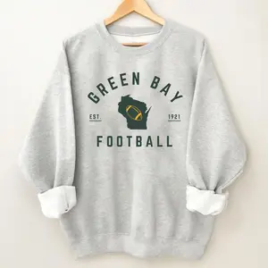 Green Bay Football Vintage Sweatshirt, Game Day Apparel