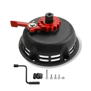 Upgrade Easy Quick Fast Pull Start Recoil Starter Assembly Fit for Predator 212, Coleman CT200U 200cc B200R Mini Bike, Pull Cord Start Honda 6.5HP GX160 196 Hisun Engine KT196 Go Kart, Black