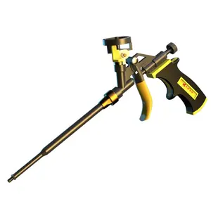 Foam Gun Full Metal High Quality Heavy Duty Universal Effort-Saving Durable Waterproof Manual Foam Glue Gun Tool, No Clean Required