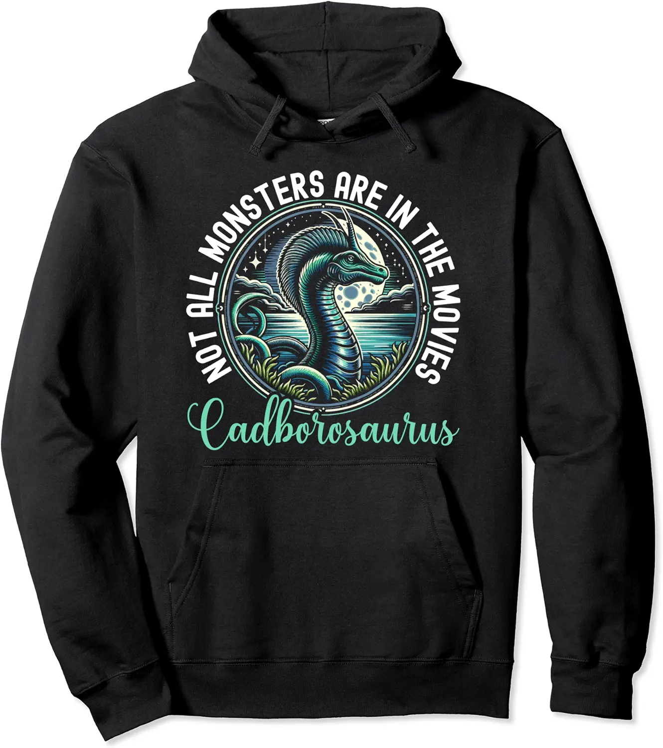 Cadborosaurus Caddy Legendary Creature Cryptozoology Cryptid Pullover Hoodie - Briannama Shop 83B0D3Y96SY8