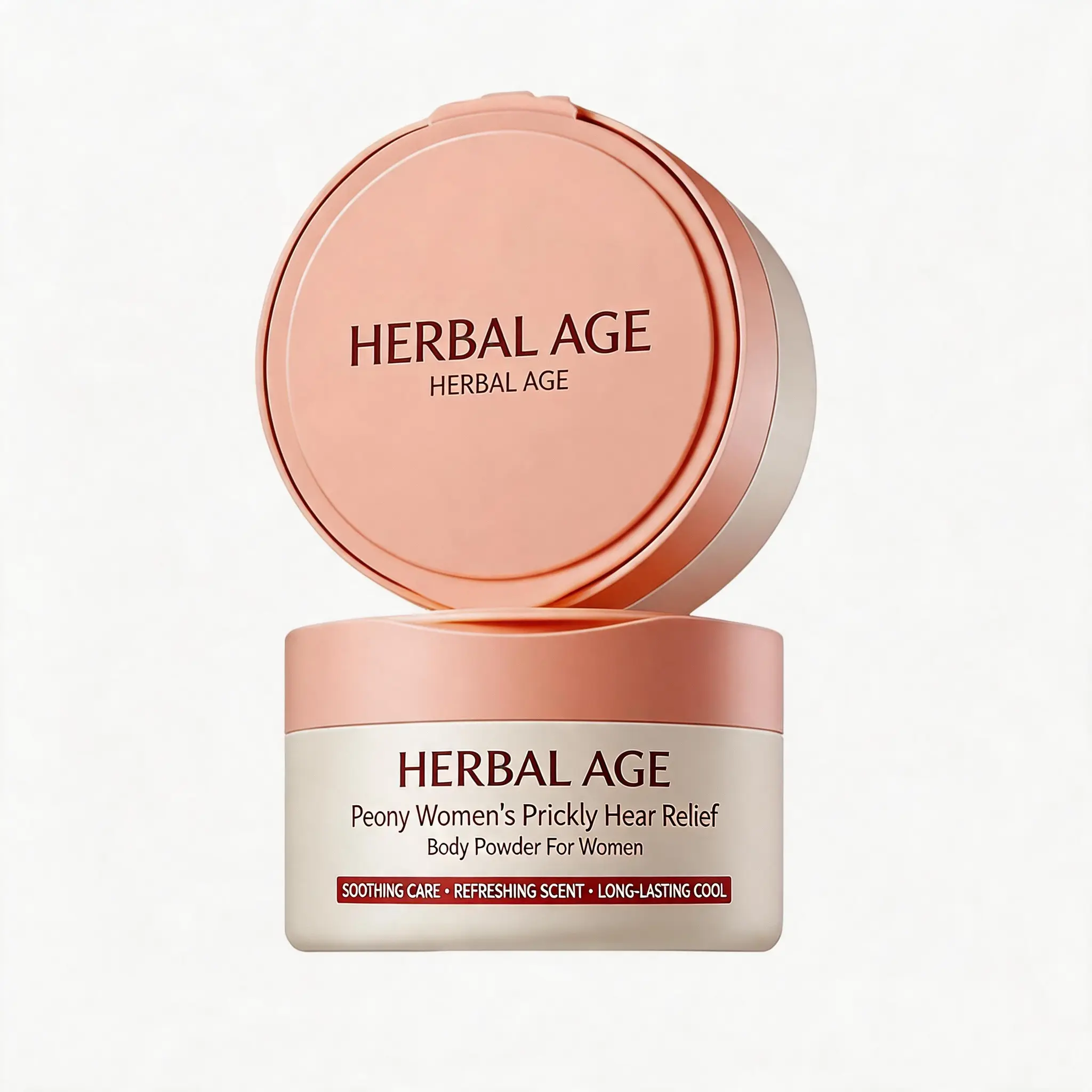 Herbal Body Powder for Women – Peony Root Extract, Soothing Talc-Free Formula for Fresh & Smooth Skin