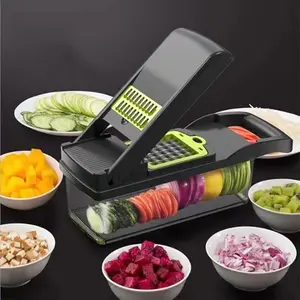 Vegetable Chopper and Slicer, Onion Chopper, Garlic Cutter - Versatile Cutting Tool for Food Preparation Kitchen Utensils Chopping pro onion