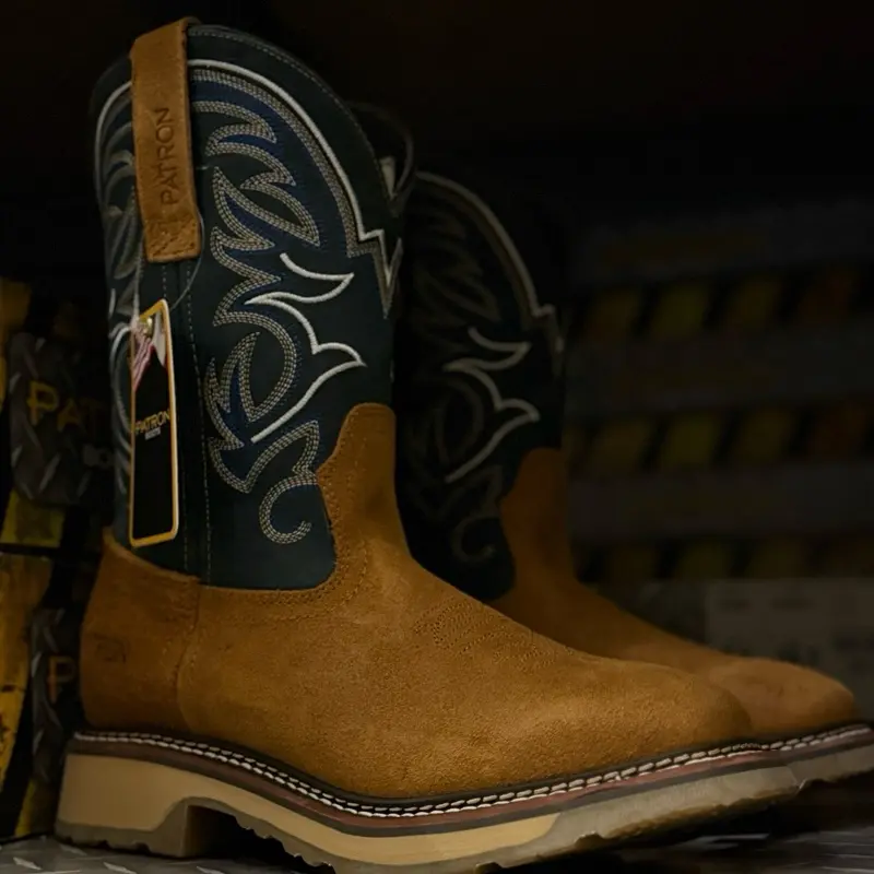 5700 Honey Patron Boots Botas de trabajo rodeo Comfort Pull on 5700 Honey Patron Boots Botas de trabajo rodeo Comfort Pull on