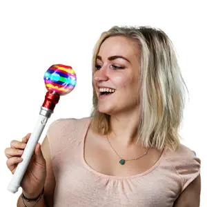 12 in. Spinning Supersphere Magic Ball Wand
