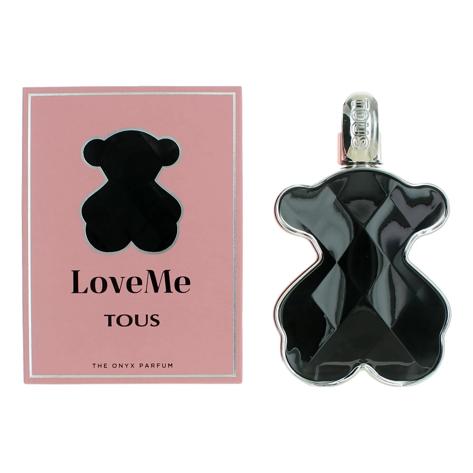Tous LoveME Onyx by Tous, 3 oz EDP Spray for Women, Spray Bottle, Grapefruit, 3Oz, Edp Liquid, Female Wear, Top Notes: Hazelnut, Grapefruit, Peony, Vanilla, Liquid Spray Women's Fragrance