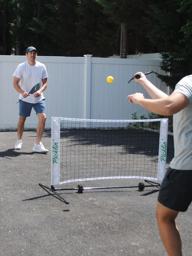 The Dink Net™ Portable Pickleball Practice Net 5 Foot Wide Lightweight Design Easy Setup Under 60 Seconds Perfect for Any Setting