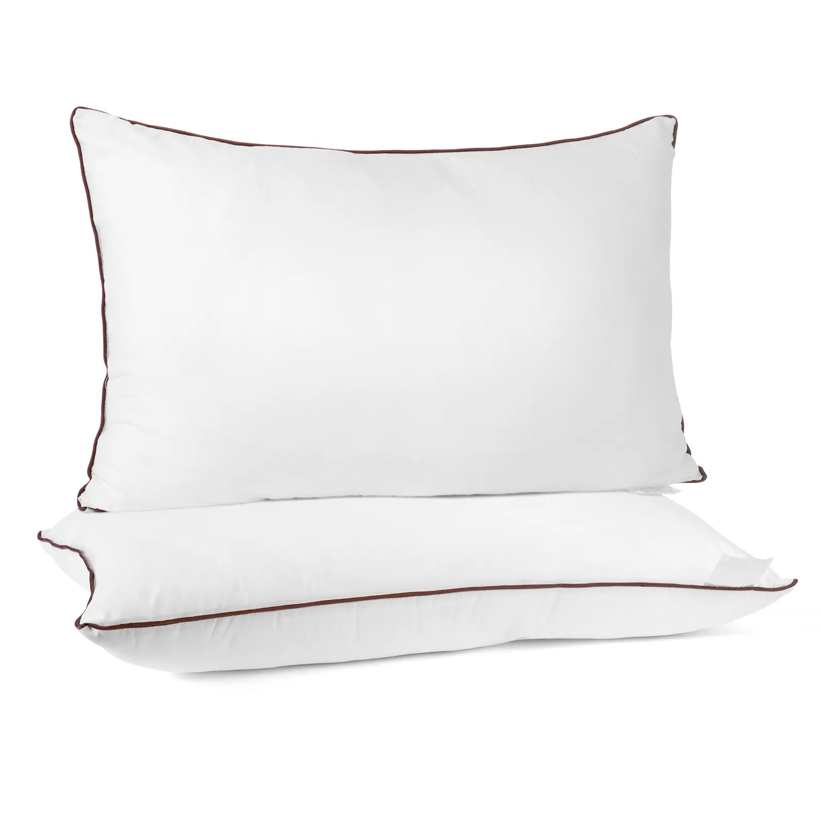 【Summer Vibe】Premium Hotel Quality Pillows Set of 2 - Hypoallergenic Down Alternative Microfiber - Cloud-Soft & Supportive for All Sleep Positions (Standard/Queen/King)