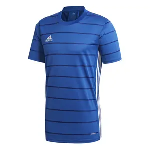 adidas Mens Campeon 21 Crew Neck Short Sleeve Jersey Soccer Cleats  - Blue