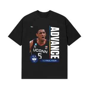 Tarris Reed Basketball T-Shirt – "Advance to Final Four" Graphic Tee for Fans College Basketball Men Tops