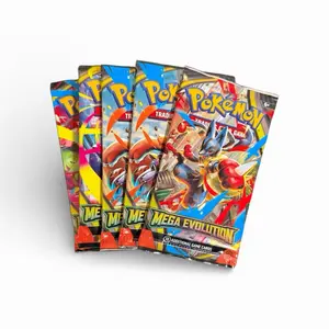 Mega Evolution Booster Pack x 5 ( Artwork is chosen at random)