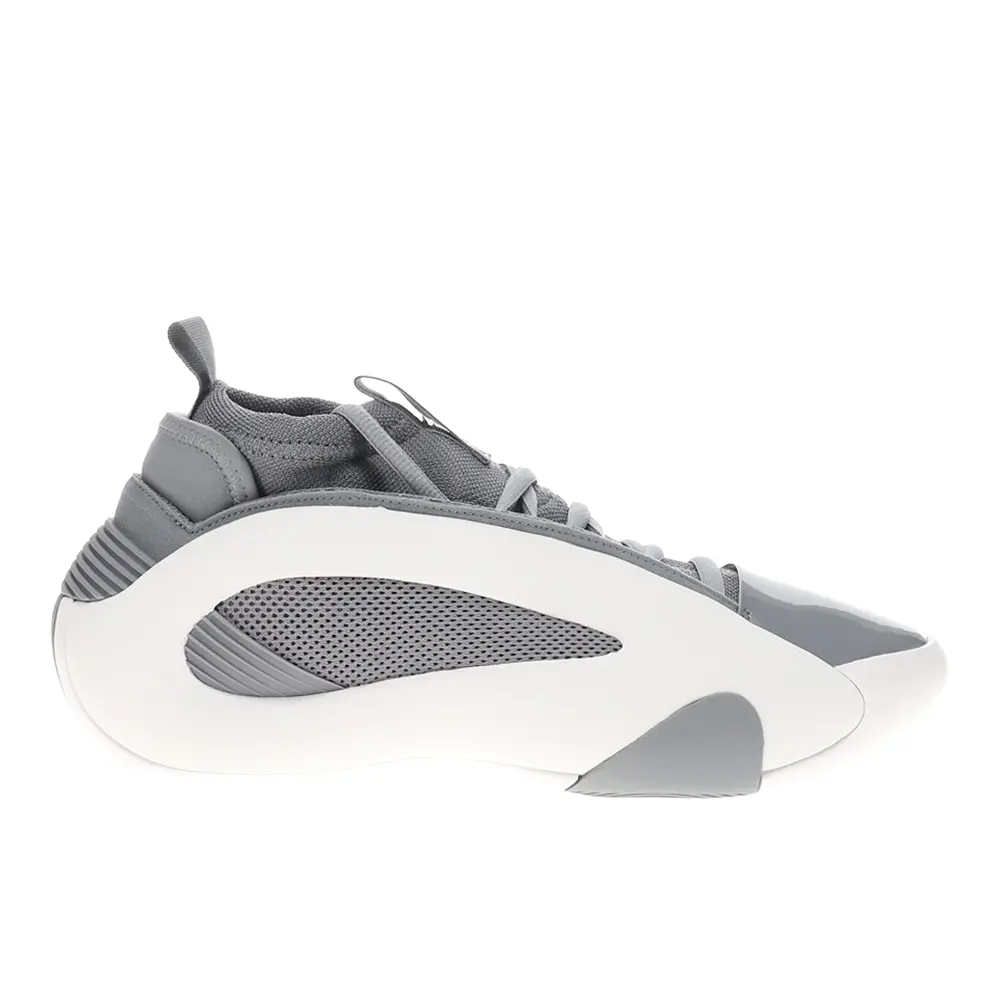 adidas Mens Harden Volume 8 Basketball Sneakers Shoes - Grey, White