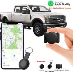 Mini GPS Tracker, iOS "Find My" Tracker (iOS Only), for Vehicles, outdoor, camping. Magnetic Waterproof Case, key locator No Monthly Fee
