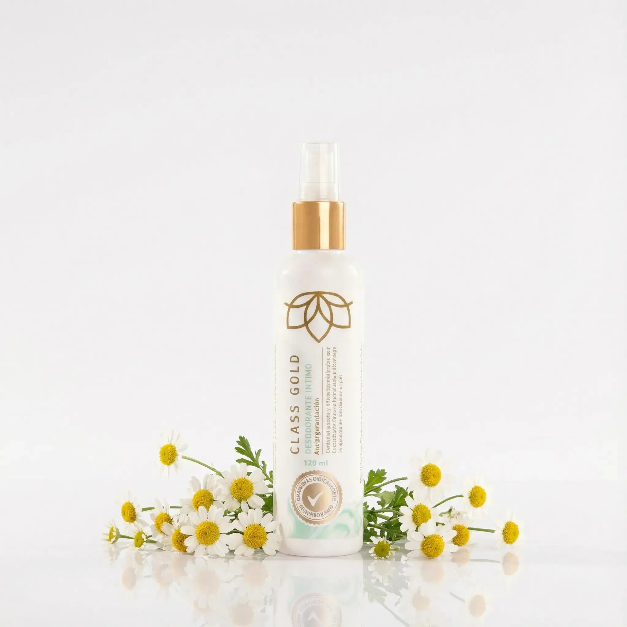Class Gold Desodorante Intimo Natural 120ml Verde (1 pack)