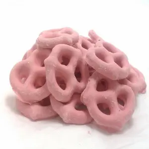 Strawberry Yogurt Pretzels