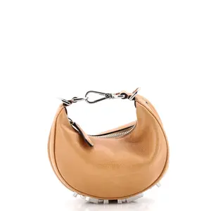 Pre-owned FENDI Leather Shoulder Bags Fendigraphy Bag Nano by Rebag