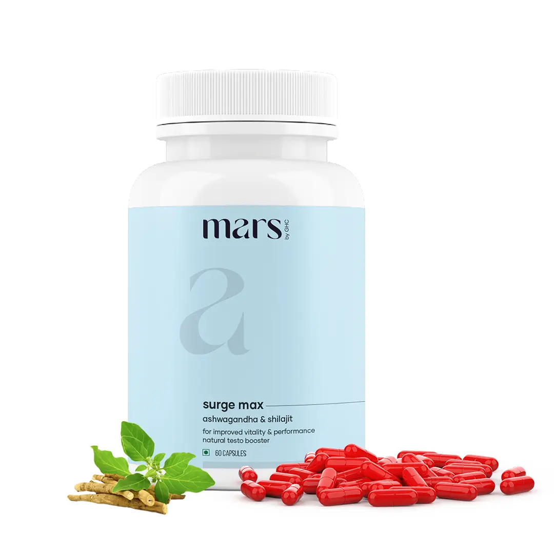 Mars Natural Ashwagandha Caps (30 Servings) Healthcare Fitness
