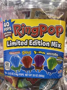 Ring Pop Ring Candies Limited Edition Mix Even More Variety 40 Pops
