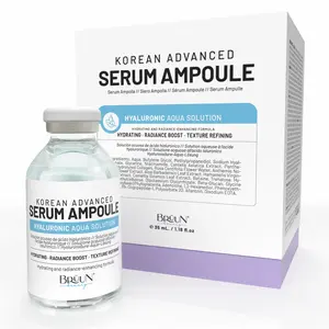 BRÜUN HY - Control Hyaluronic Aqua Solution Ampoule - A  Serum Booster for Face to Use as a Skin  Serum 1.18 fl.oz acid skincare korean care