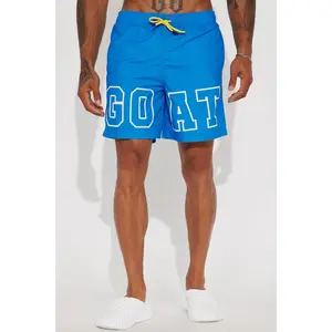 I'm The Goat Swim Trunk - Blue