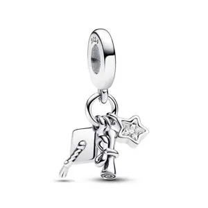 Pandora 2024 Graduation Triple Dangle Charm 793240C01