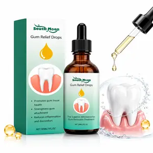 Gum Relief Drops, Advanced Oral Care Formula for Sensitive Gums, Soothing Gum Care Essence for Daily Fresh Breath & Healthy-Looking Gums, 30ml