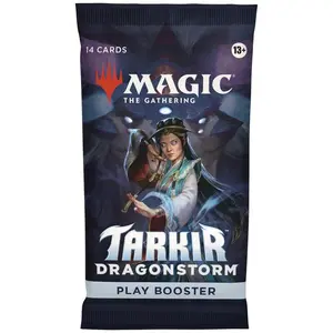 Magic: The Gathering Tarkir Dragonstorm Play Booster Pack - 14 Cards for Epic Battle & Balanced Limited Play - 13+
