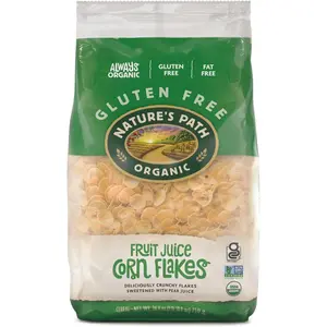 Nature's Path Organic Fruit Juice Corn Flakes, 26.4 oz (Pack of 1) Gluten Free, Non-GMO, Earth Friendly Packaging