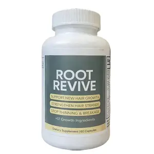 Root Revive Hair Growth Formula Hair Supplement Supports Fuller Healthier Hair 60 Capsules