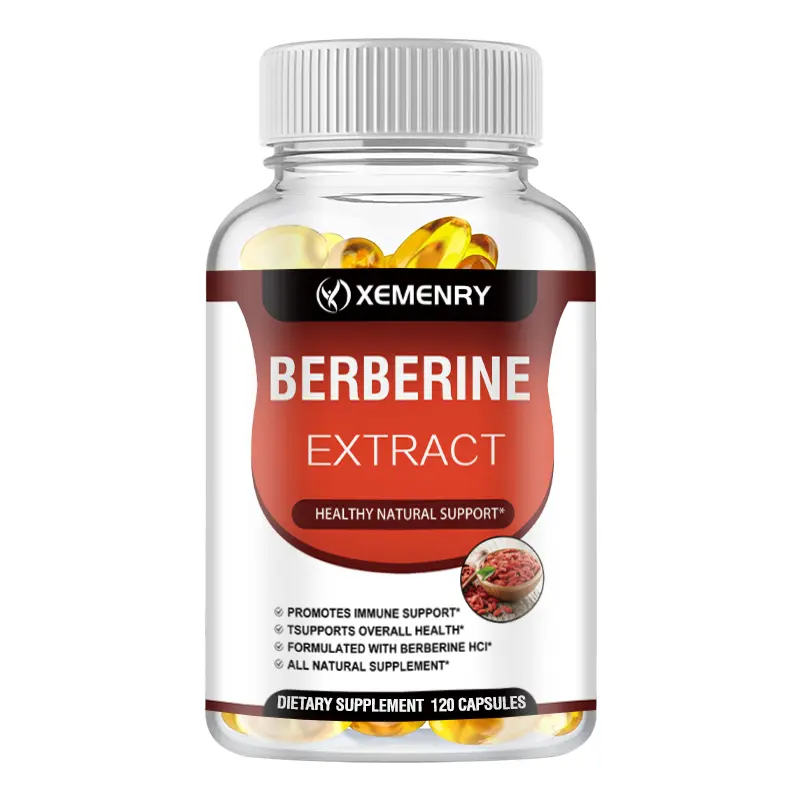 Xemenry - Berberine Extract, Berberine Supplement 1800mg - Berberine HCL 97% Tested Ultra High Purity Premium Berberine Extract to Support Overall Health, High Potency Berberine Plus, Gluten Free, Non GMO