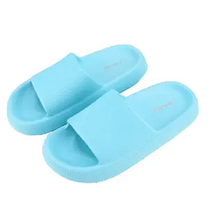 NEW!!【BEST-1】Pillow Slippers Non Slip Quick Drying Shower Slides Bathroom Sandals Ultra Cushion Women Flipflop Footwear Walking Shoes Comfort
