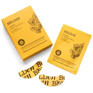 BOLDEN AWAKE Under Eye Patch | Effectively Targets Dark Circles, Puffiness, Discoloration, Hyperpigmentation and Dark Spots | Tranexamic acid and Caffeine Skincare | 10 Pairs Pack Comfort Vitamins