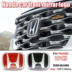 Honda Car Style Upgrade Parts 75701-Slj-003 Front Hood Replacement Emblem, Dedicated Decorative Sticker, Ca Prop 65 Compliant