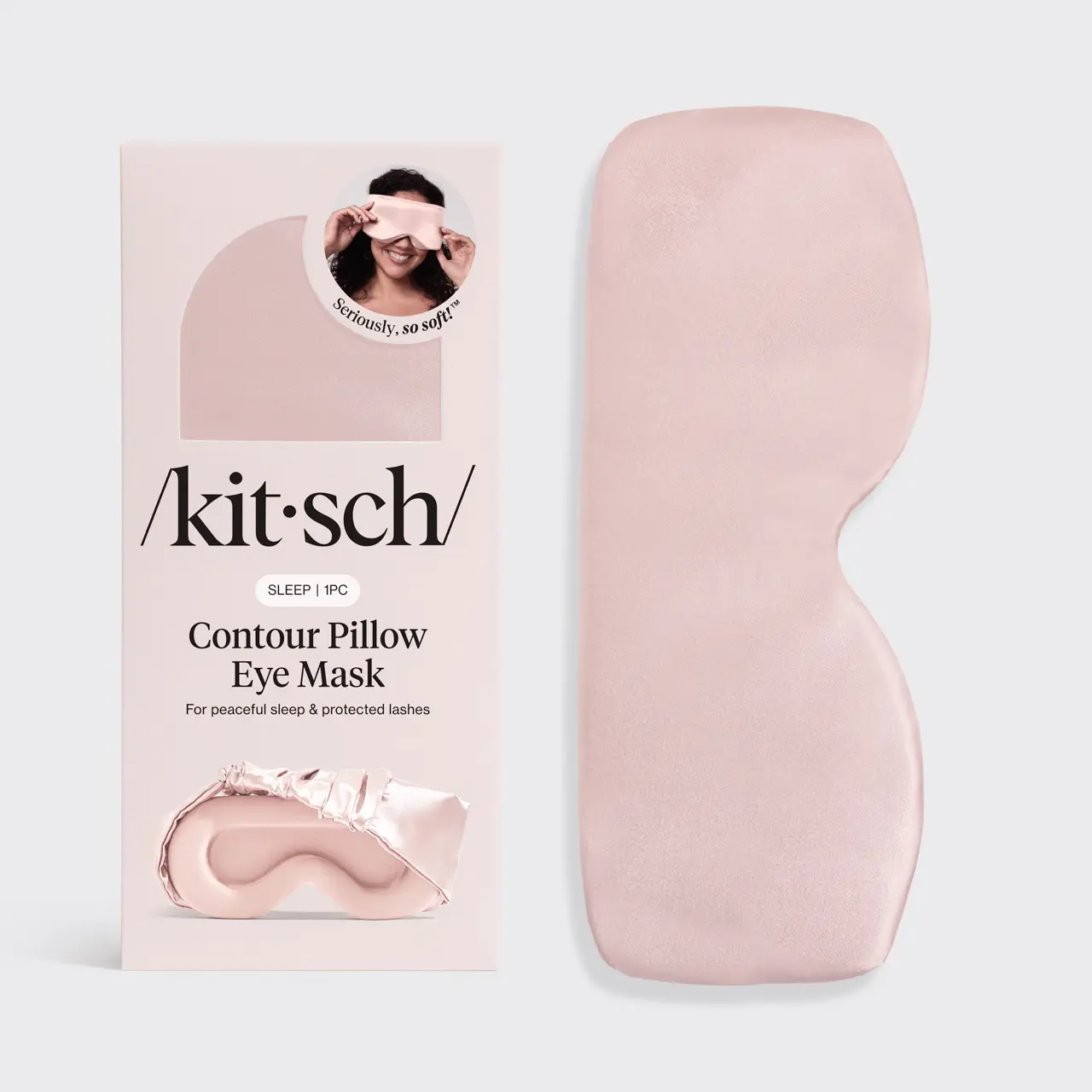 Kitsch Contour Pillow Eye Mask Soft Satin & Memory Foam for Lash Protection & All-Night Comfort Kitsch Contour Pillow Eye Mask Soft Satin & Memory Foam for Lash Protection & All-Night Comfort