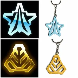 Rocket League Ranks Keychain (Gold and Plat)