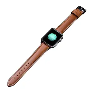 For Apple Watch Band Premium Leather  Luxury iWatch Strap 38 40 42 44 45 41 mm Series 9/8/76/5/4/3/2 Watch Accessories