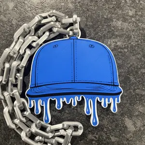 YOUR TEAMs cap drip style hype chain- baseball themed