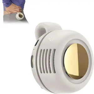 Portable Leafless Mini Fan, Adjustable Three-Speed Hanging Fan, Phone Cooling Fan, Multifunctional Cooling Fan, Personal Fan for Outdoor Travel, Father's Day Gift