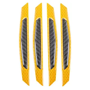 Car Door Reflective Stickers - Warning Tape, Reflective Strips & Safety Markings for Vehicle Decoration. Enhances Nighttime Visibility with High-Gloss Reflective Material, Securely Adheres to Door Panels & Car Body.