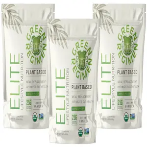 Green Regimen - Organic Plant Based Protein Vanilla - 3 Month Supply | Elite Protein by Green Regimen