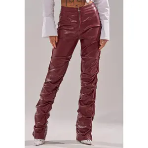 DOWN AND DIRTY FAUX LEATHER PANT DOWN AND DIRTY FAUX LEATHER PANT