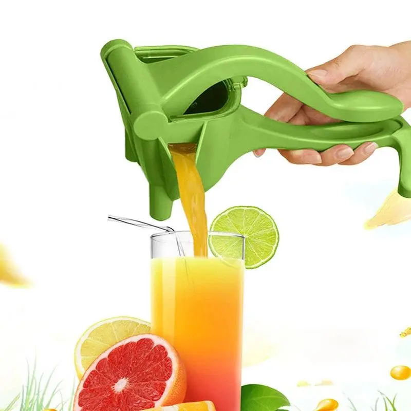 Compact Non-Electric Handheld Manual Juicer - Versatile Fruit and Vegetable Extraction for Space-Saving Juicing at Home