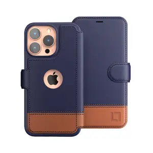 iPhone 15 Pro Max Cover , Slim, Hold 3 Cards and Cash, Gift Box Included, Cellphone Accessories