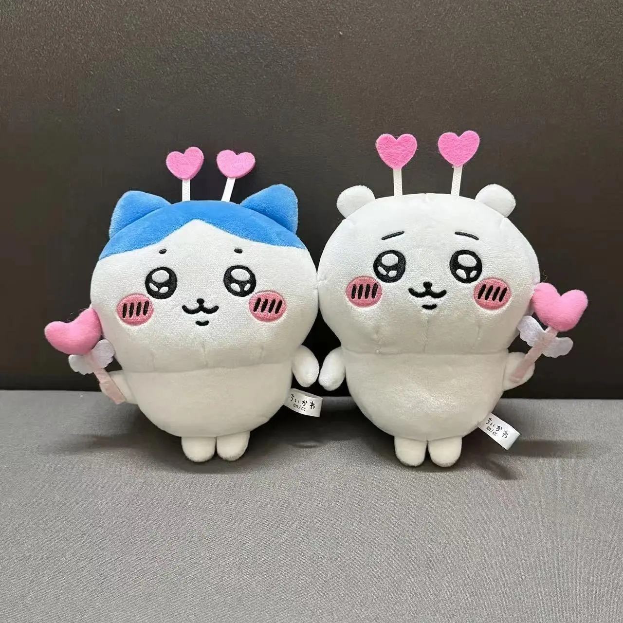 Kawaii Chiikawa Valentine's Day Limited Hachiware Love Punishment Stick Plush Doll Cute Doll Children's Birthday Gift