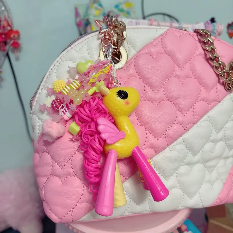 Lalaloopsy Pony's Large Bag Charm 5 Inch Adorable Whimsy Nostalgia Accessory with Attachment for Purse