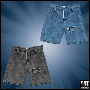 Jean Shorts With Holes for WWE & AEW Wrestling Action Figures