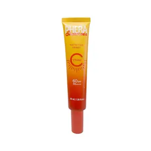 Phera Sunscreen Mattifying Primer Vitamin C SPF 60 PA++++ 40ml – 2‑in‑1 Matte Finish Daily Sun Protection and Makeup Base