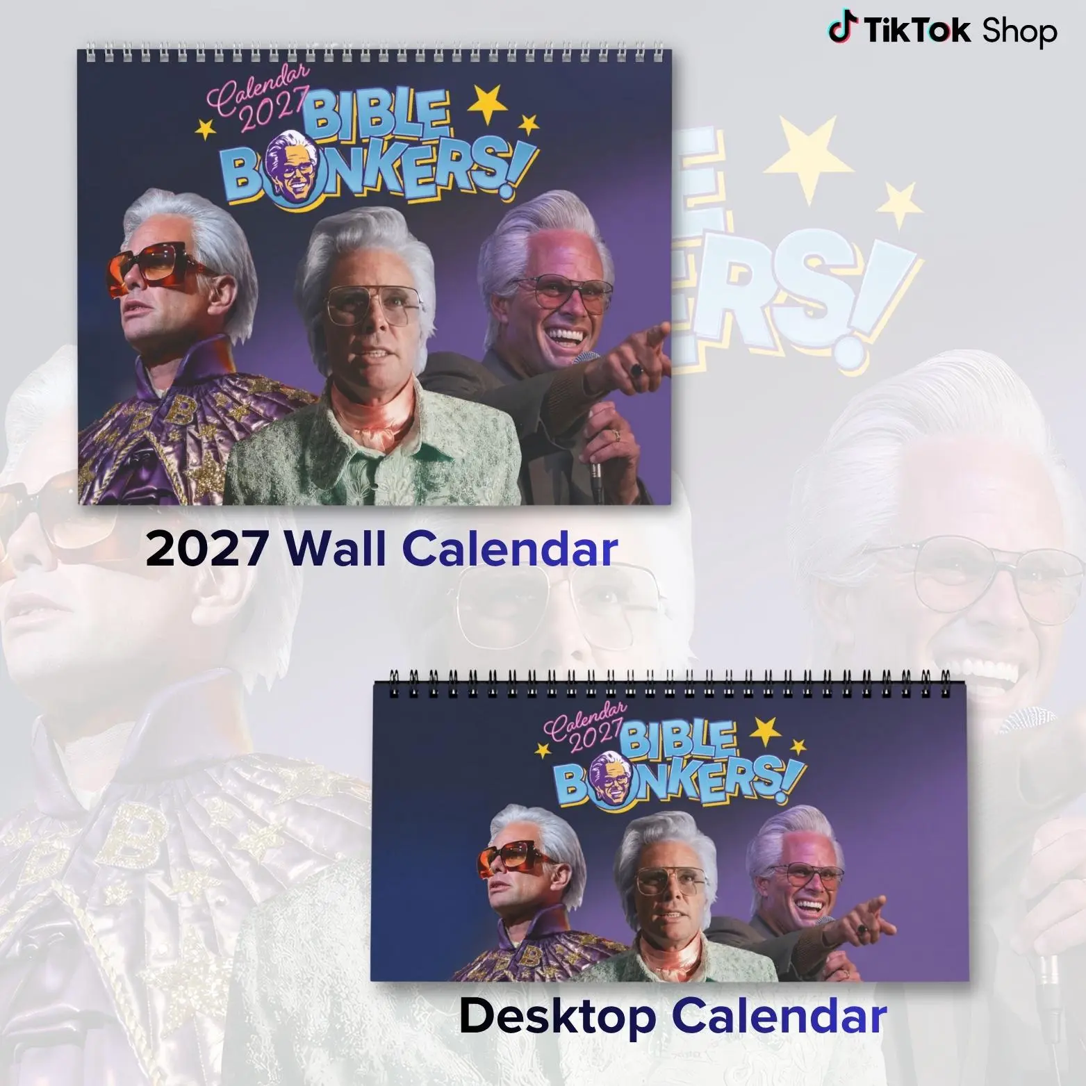 Baby Billy Calendar 2027,Funny Character Comedy 2027 Wall Calendar, Monthly Art Gift, Colorful Fan Collectible